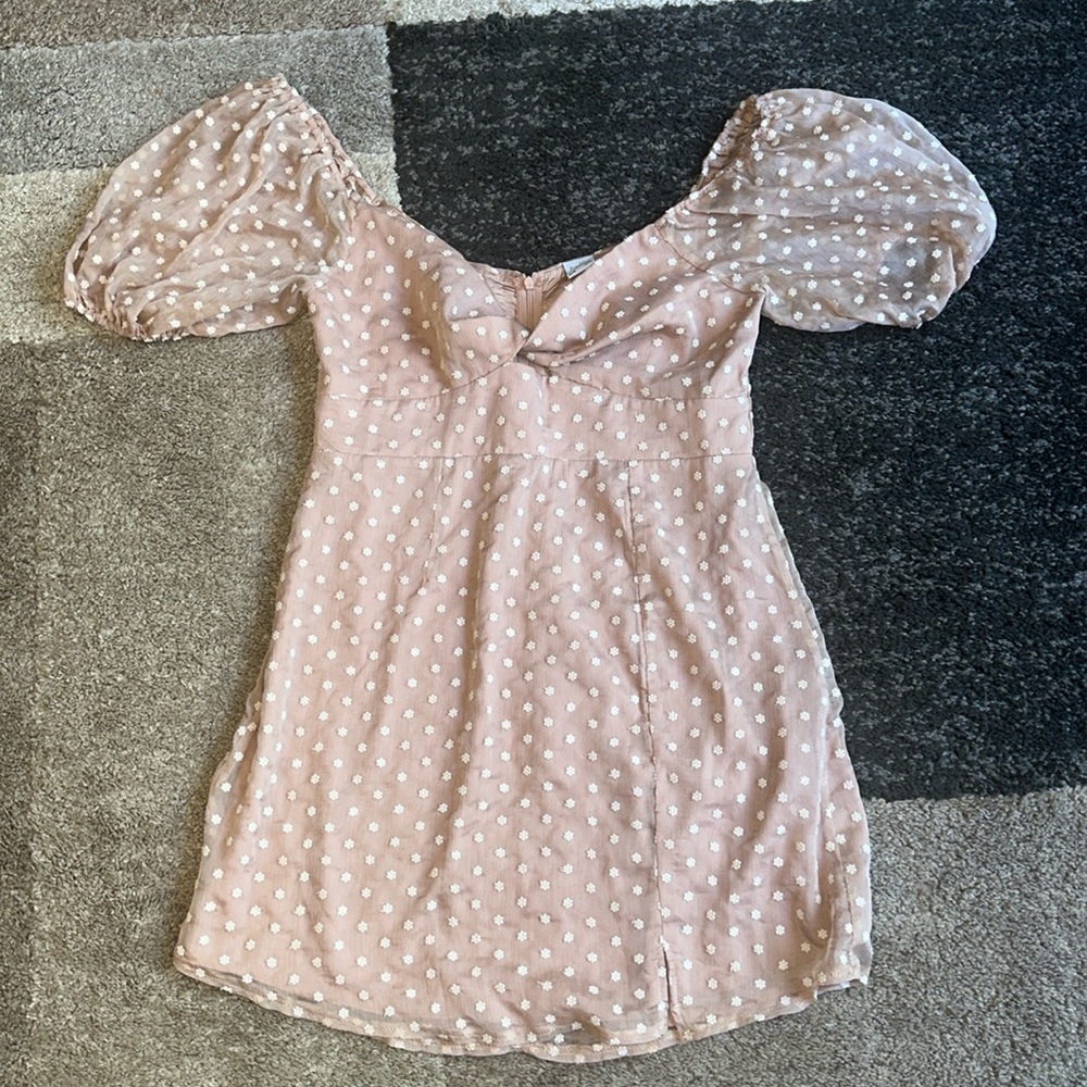 Selfie Leslie Molli Puff Floral Mini Dress